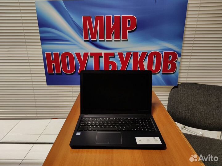 Ноутбук бу Asus / как новый / ssd / упаковка