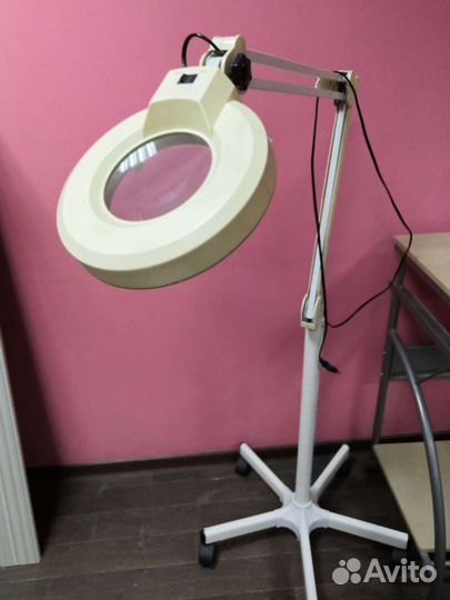 Лампа-лупа silver fox 1001