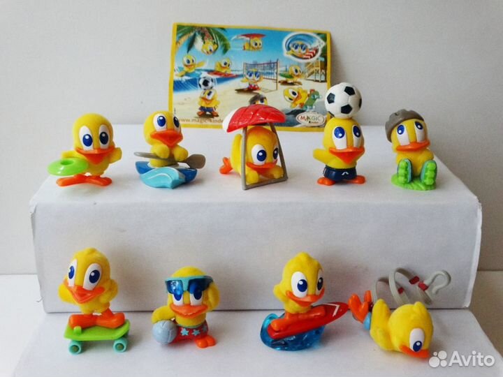 Киндер Серии прошлых лет