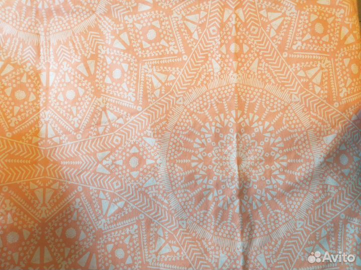 Скатерть дорожка 40х180 розовая белая хлопок