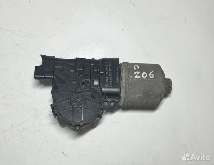 Моторчик стеклоочистителей Peugeot 206