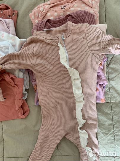 Одежда для девочки пакетом 68 74