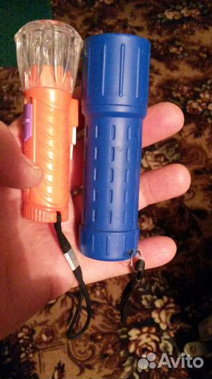 2 карманных фонарика