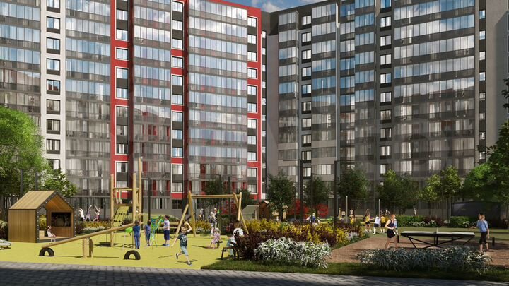 Квартира-студия, 24,3 м², 8/12 эт.