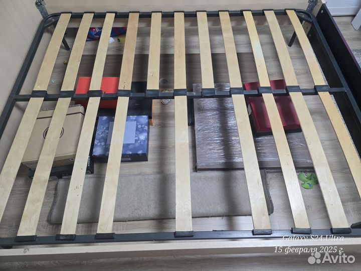 Кровать двухспальная 160 200 без матраса бу