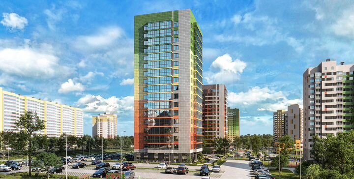 Квартира-студия, 35,9 м², 8/17 эт.