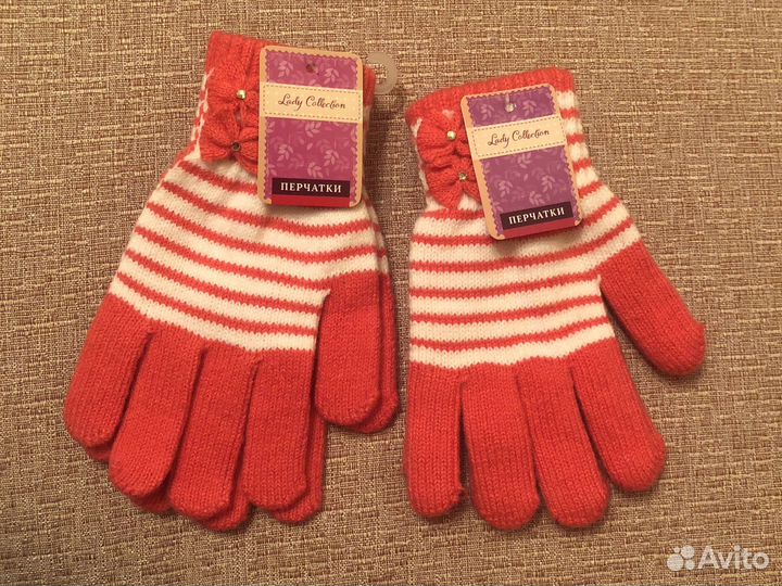 Новые варежки и перчатки