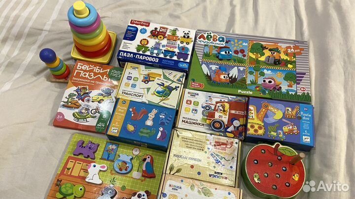 Детские развивающие игрушки