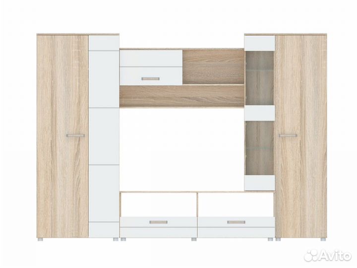 Гостиная стенка функциональная