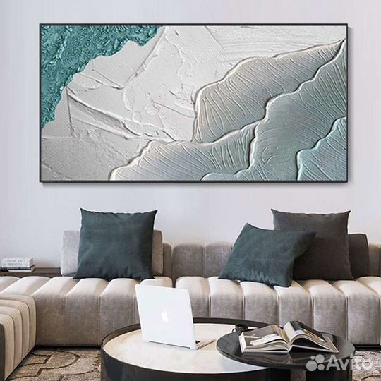 Большая картина маслом абстракция