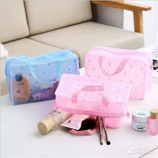 Косметичка прозрачная новая