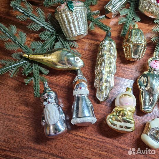 Елочные игрушки СССР