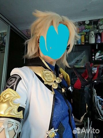 Косплей альбедо геншин импакт dokidoki R