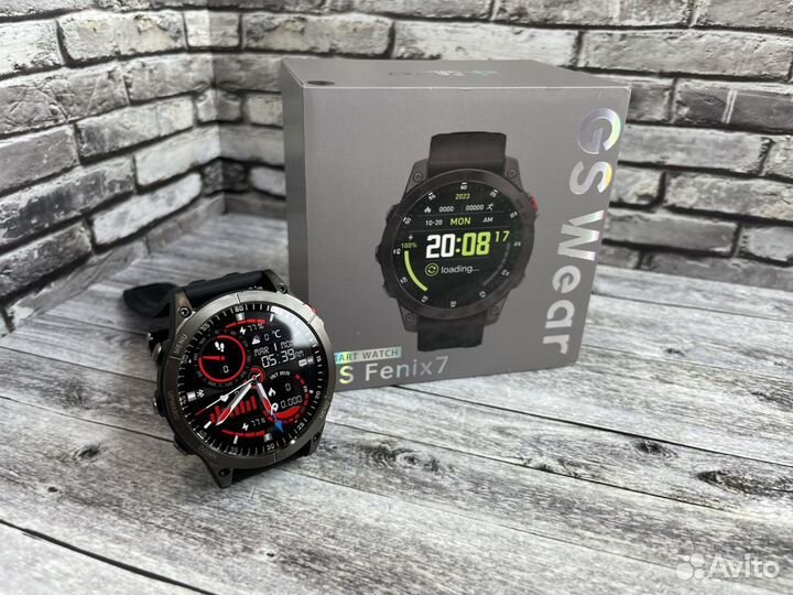 Смарт-часы SmartWatch GS wear fenix 7