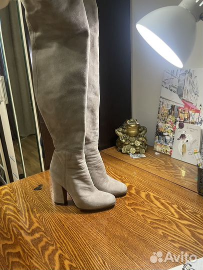 Сапоги женские зимние натуральная кожа 37