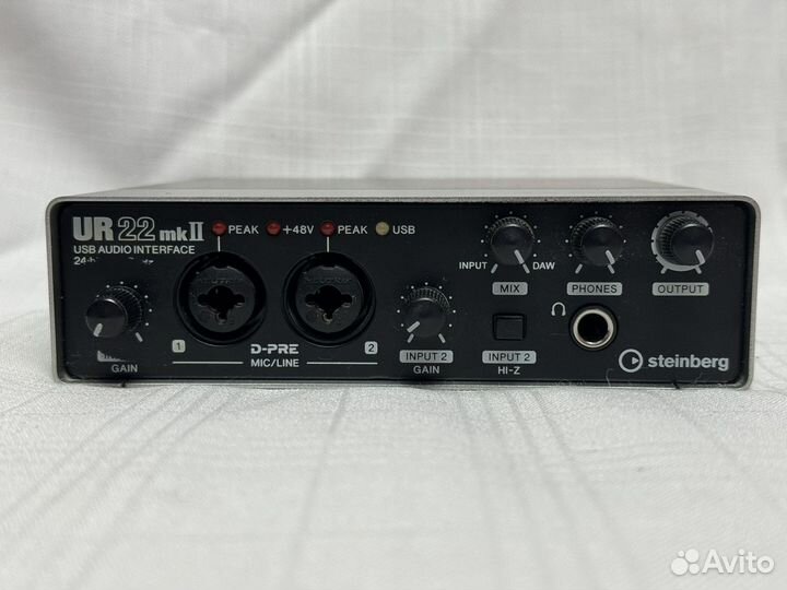 Внешняя звуковая карта Steinberg UR 22 MkII