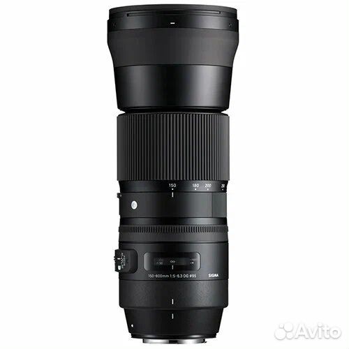 Sigma 150-600mm F5-6.3 DG OS HSM на Canon