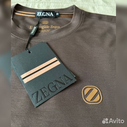 Летний костюм zegna футболка + штаны