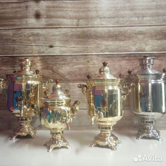 Тульский самовар на дровах