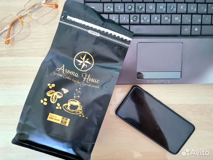 Кофе в зернах чай Aroma house Вьетнам