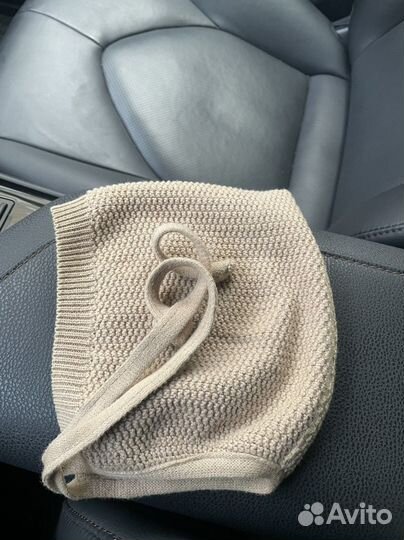 Чепчик Детская шапочка loom 3-6 мес