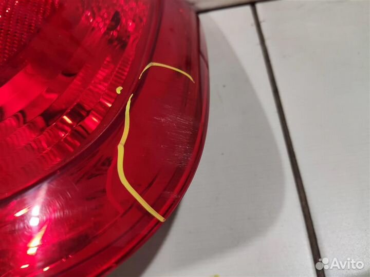 Фонарь задний правый Skoda Rapid