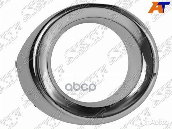 Оправа птф renault logan 14-18 RH ободок хром S