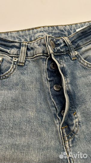 Джинсы mom женские светлые h&m 44 S