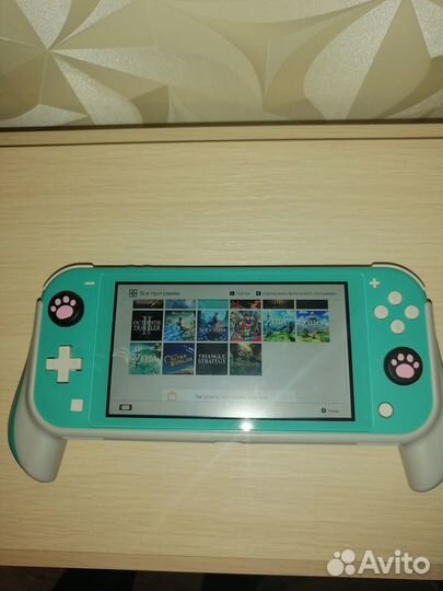 Nintendo switch lite прошитая с играми