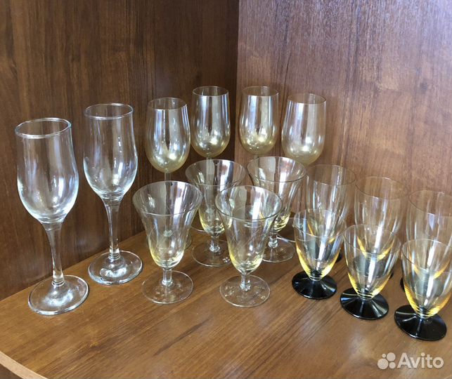 Фужеры разные