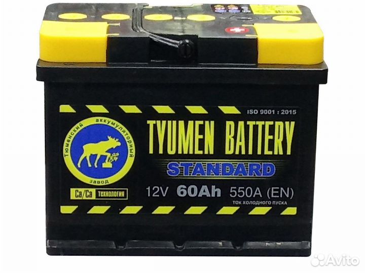 Аккумулятор Tyumen Battery 60 a/h
