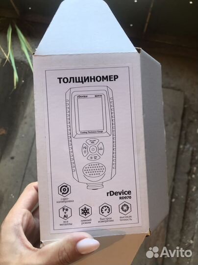 Толщиномер rdevice rd 970 fn + zn