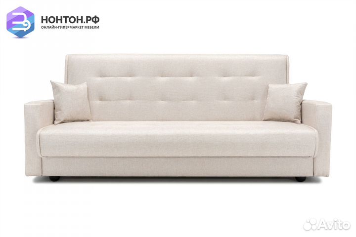 Диван книжка Лондон-2 бежевый