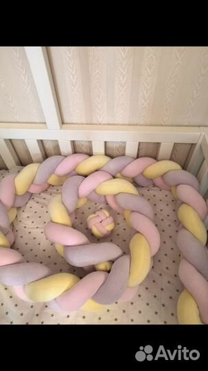Бортик косичка