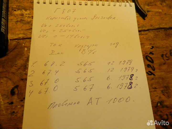 Радиолампы г807