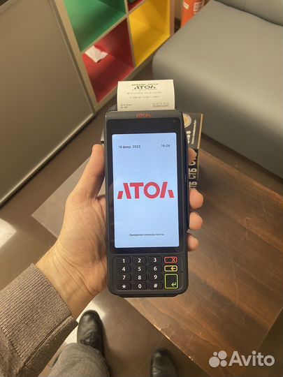 Онлайн касса с эквайрингом Атол стб 5