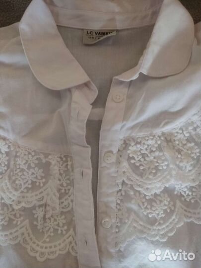 LC waikiki рубашка для девочки