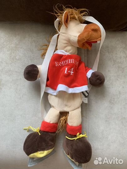 Мягкая игрушка рюкзак Конь