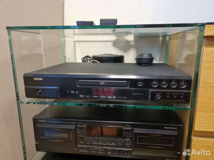 Denon DVD проигрыватель и Денон дека двухкассетная