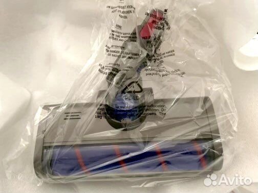 Насадка щётка Dyson V7 V8 V10 V11 Fluffy, LED