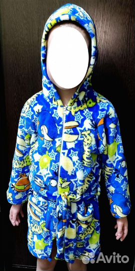 Детский халат 4 года - 5 лет