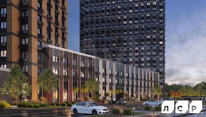 Квартира-студия, 24,4 м², 19/23 эт.