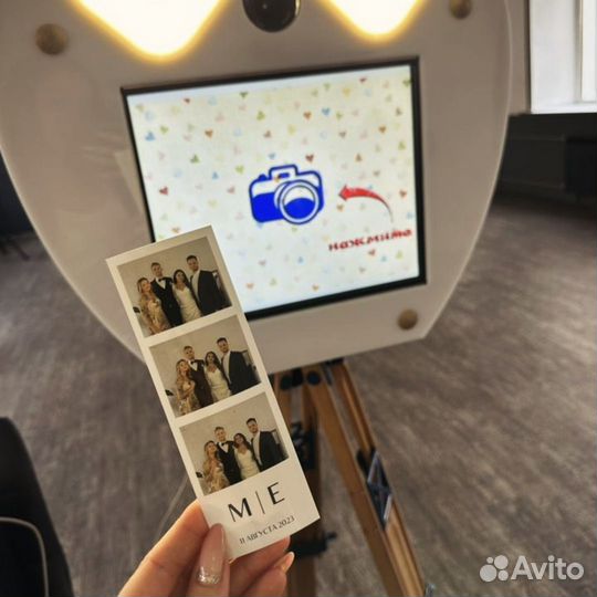 Аренда фотобудки полароид