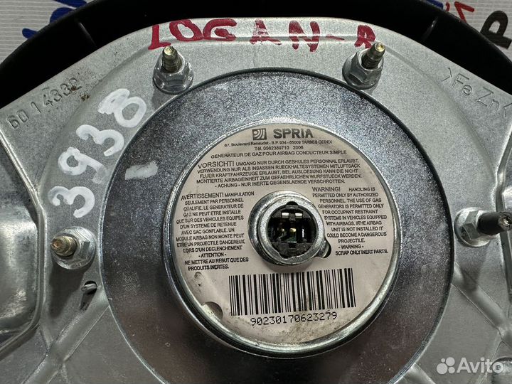 Подушка безопасности в рулевое колесо Renault Loga