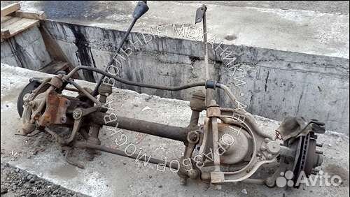 Передняя балка на Соболь. Разборка