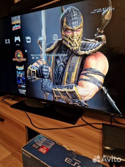 Sony PS3 SuperSlim 500 Gb (прошитая)