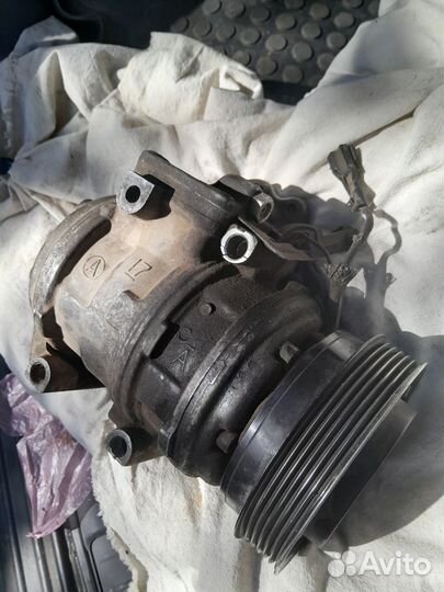 Компрессор кондиционера hyundai tucson 2008