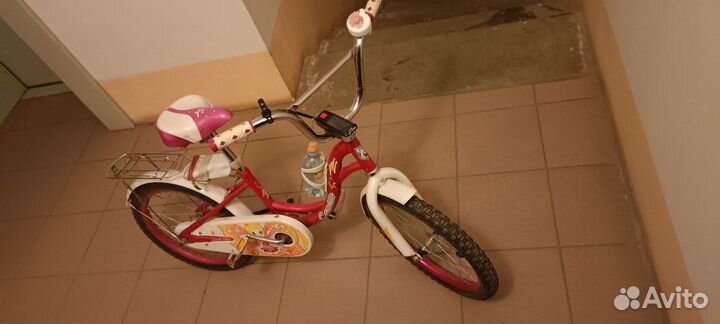 Велосипед для девочки 3-6 лет