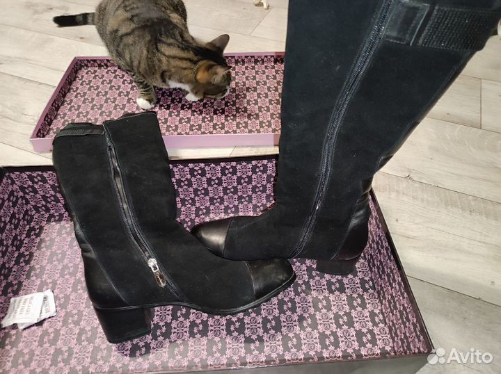 Сапоги женские зимние 37 38