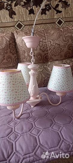 Люстра потолочная бу